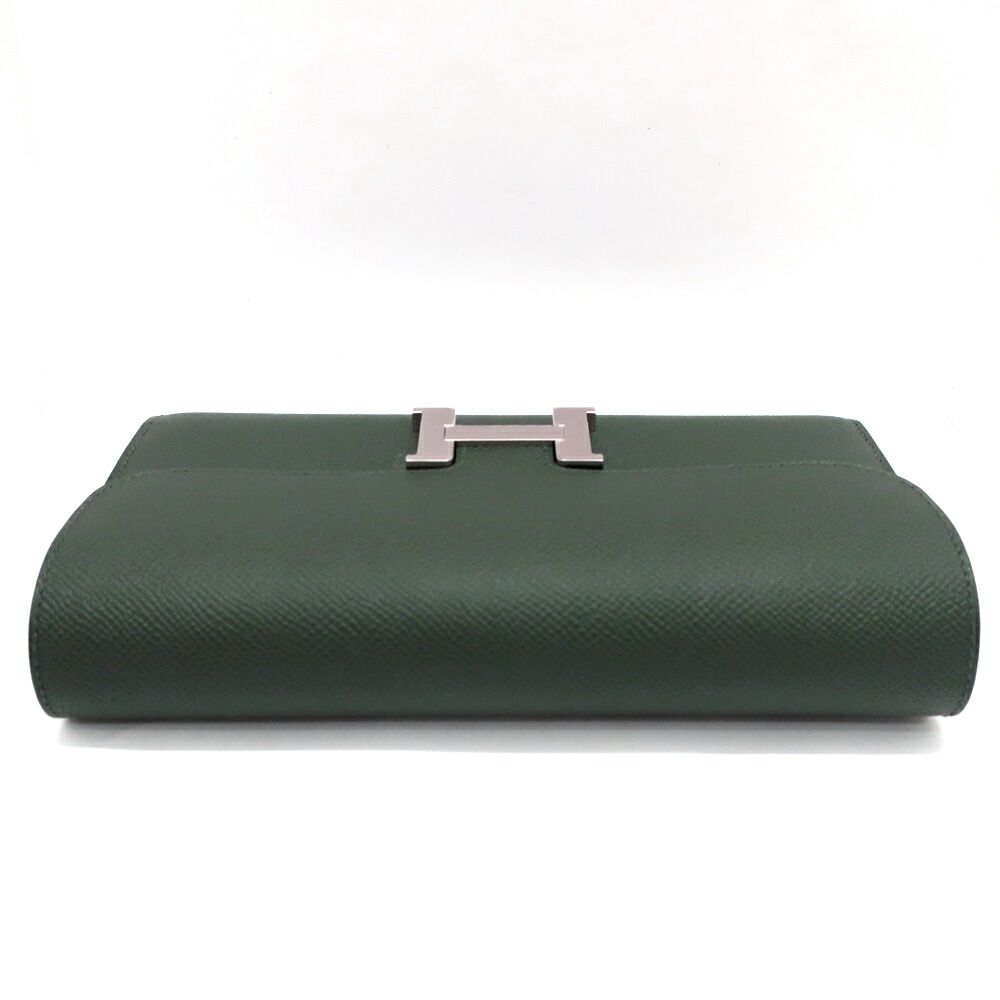 Hermes Constance Wallet to Go Epsom Vert — view 6