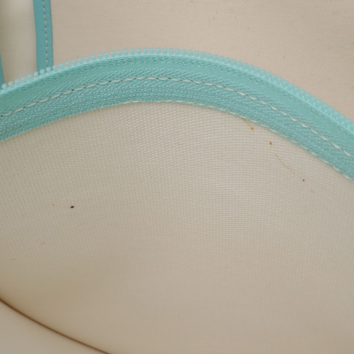 Tiffany & Co Tote 2-Way Shoulder Bag Canvas Ivory — view 8