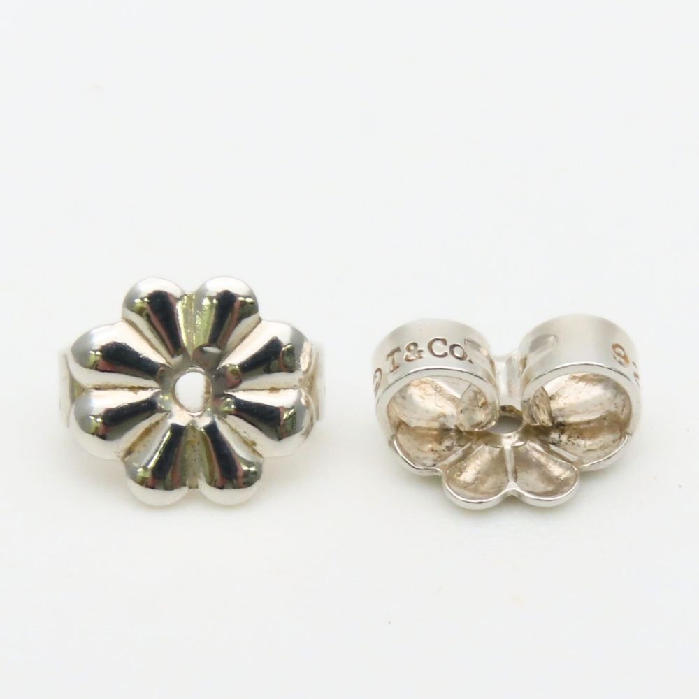 Tiffany & Co Earrings Somerset Mesh Silver — view 8