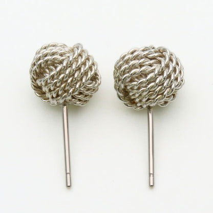 Tiffany & Co Earrings Somerset Mesh Silver — view 5