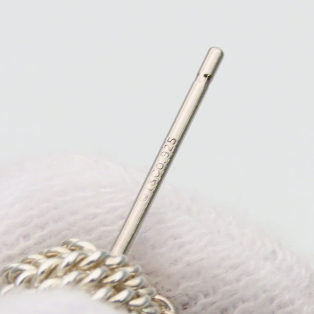 Tiffany & Co Earrings Somerset Mesh Silver — view 7