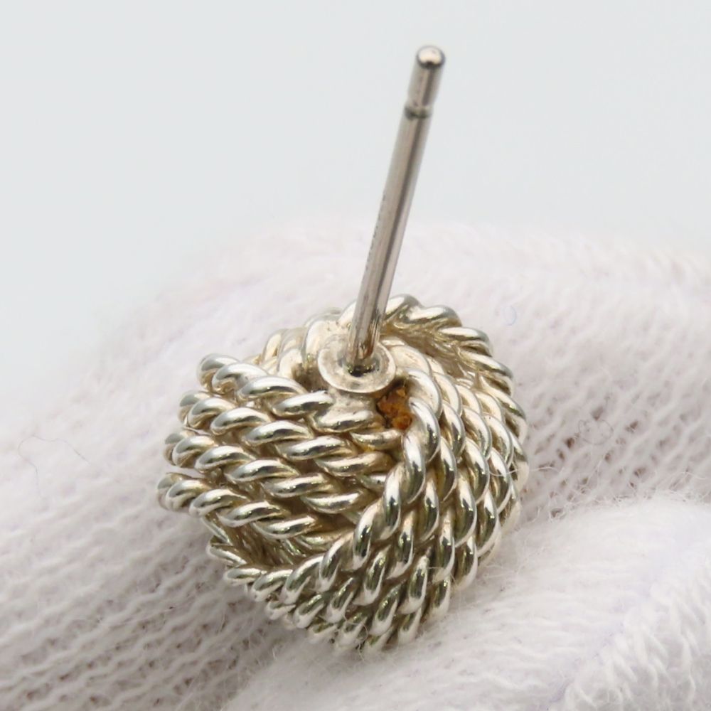 Tiffany & Co Earrings Somerset Mesh Silver — view 6