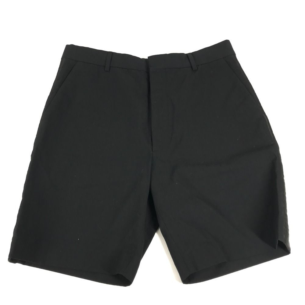 Fendi Shorts Logo Cotton Black Pants — view 2