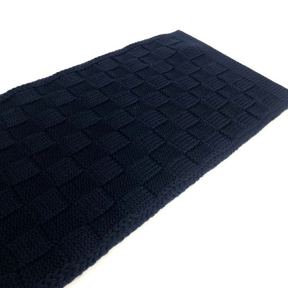 Louis Vuitton Scarf Damier Snug Wool Navy — view 6