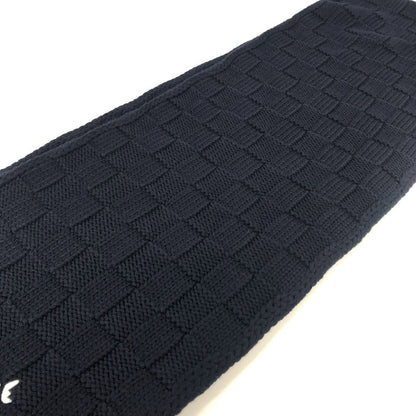 Louis Vuitton Scarf Damier Snug Wool Navy — view 3
