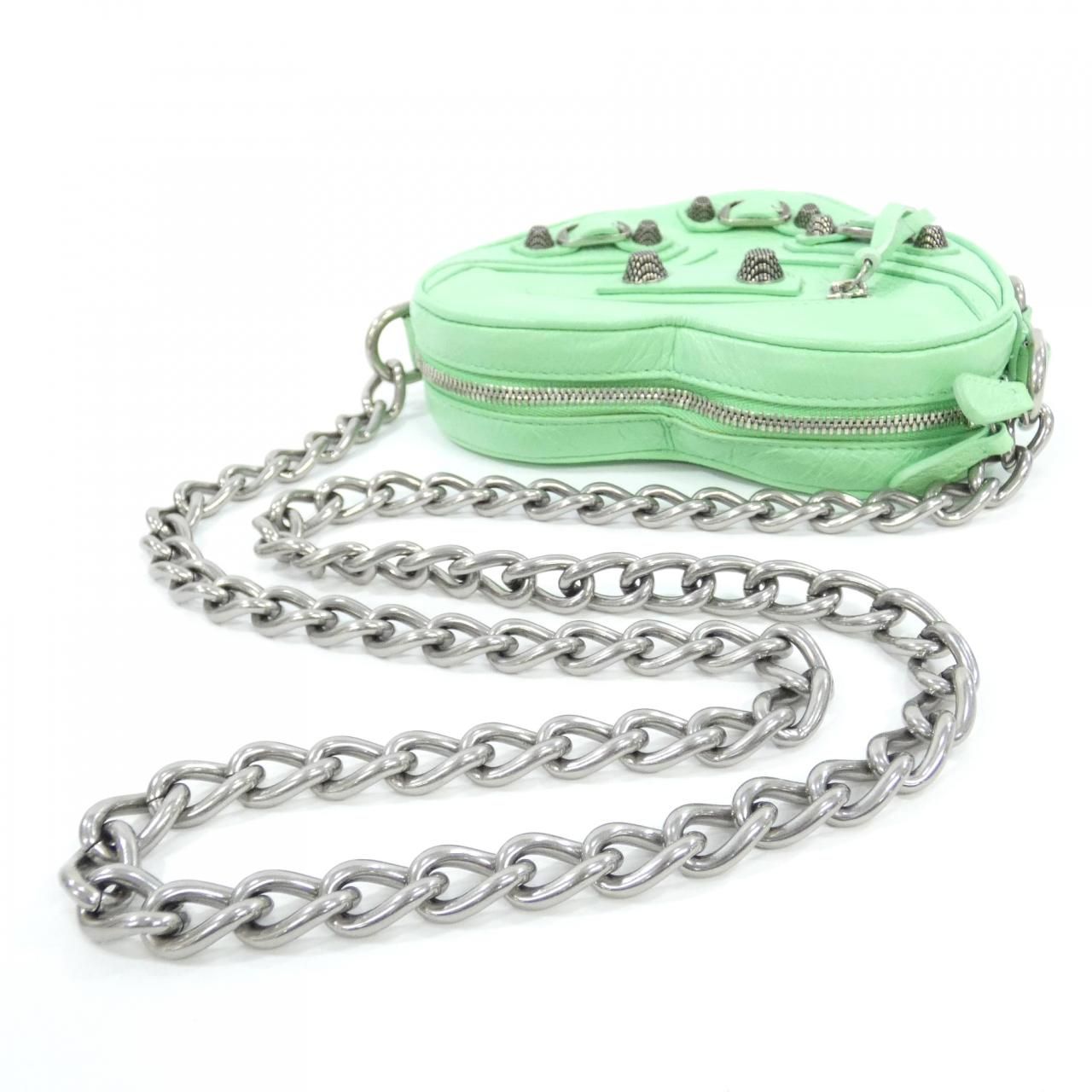 Balenciaga L Cagole Mini Bag Mint Green — view 8