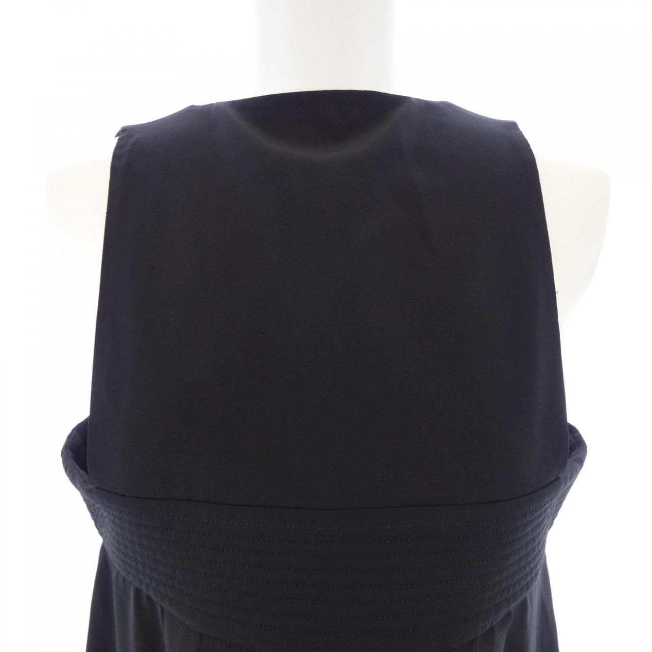 Louis Vuitton Dress Silk Black — view 6