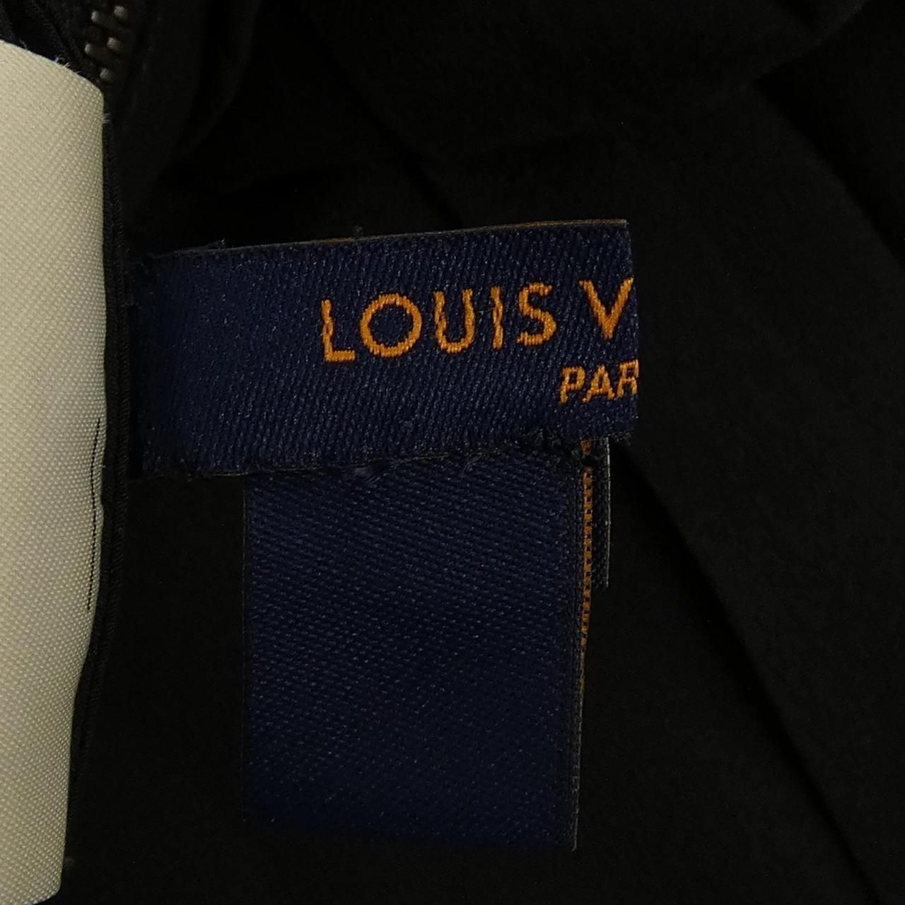 Louis Vuitton Dress Silk Black — view 4