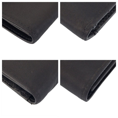 Prada Tessuto Black Silver Nylon Leather 73 Fold — view 3