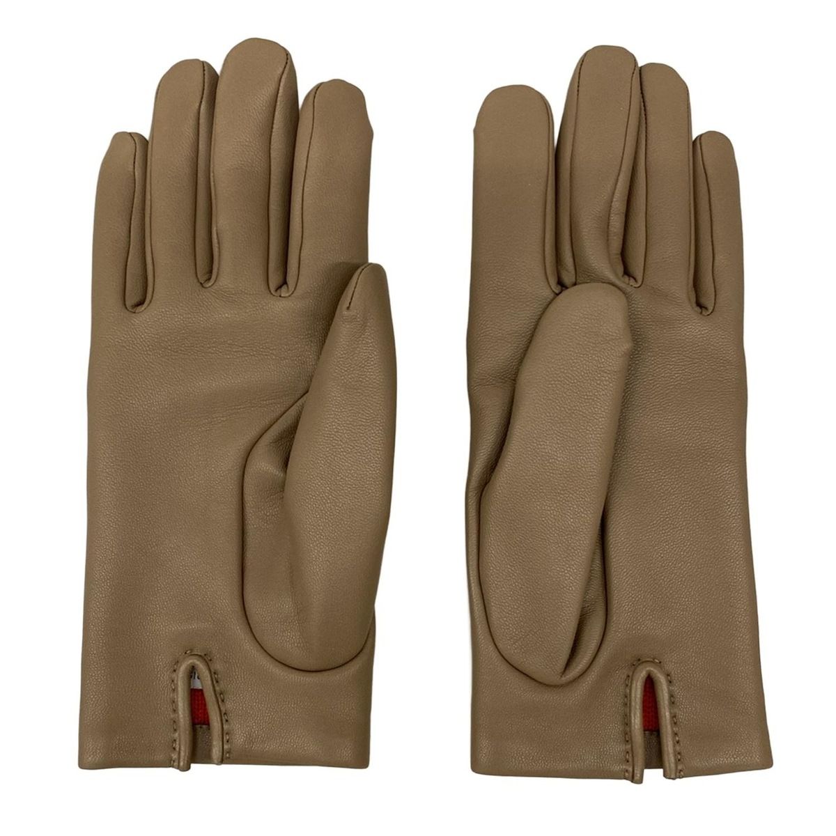 Hermes Gloves 6.5 Jump Etoupe Cashmere Lambskin — view 3