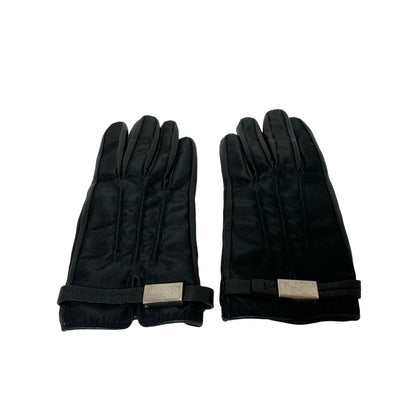 Prada Gloves Black Leather — view 2