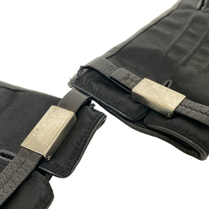 Prada Gloves Black Leather — view 5