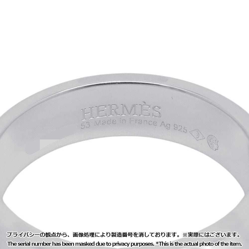 Hermes Ring Corriade Chien PM Silver 53 — view 8