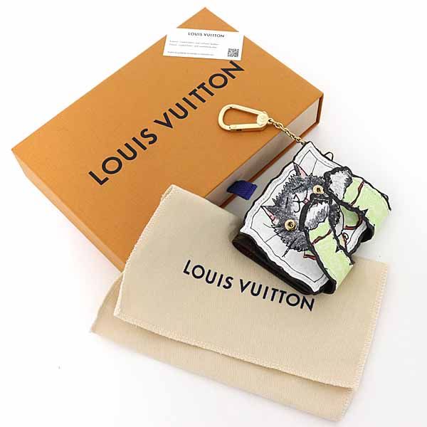 Louis Vuitton Grace Coddington Pauket Purse Card Case Cat — view 2