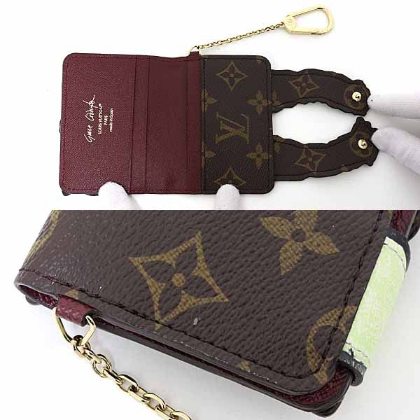 Louis Vuitton Grace Coddington Pauket Purse Card Case Cat — view 5