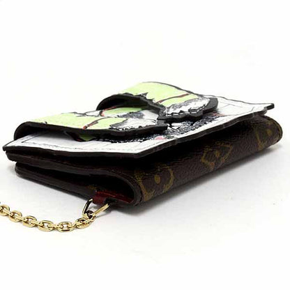 Louis Vuitton Grace Coddington Pauket Purse Card Case Cat — view 4