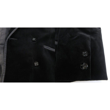 Celine Set Skirts Velour Contrast Macadam Button Tweed Jacket Double Fully — view 5