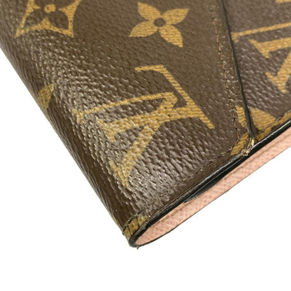 Louis Vuitton Trifold Wallet Monogram Portefeuille Victorine Rose Ballerine — view 7