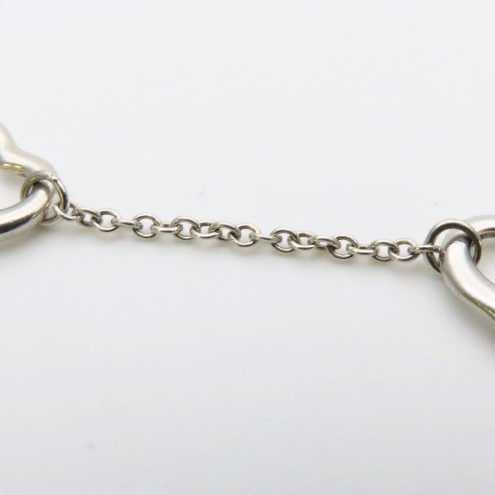 Tiffany & Co Bracelet Open Heart Silver Elsa Peretti — view 3