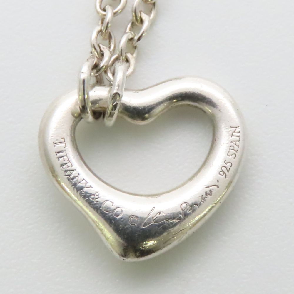 Tiffany & Co Bracelet Open Heart Silver Elsa Peretti — view 6