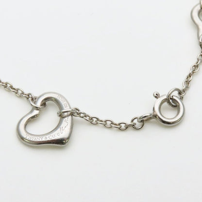 Tiffany & Co Bracelet Open Heart Silver Elsa Peretti — view 5