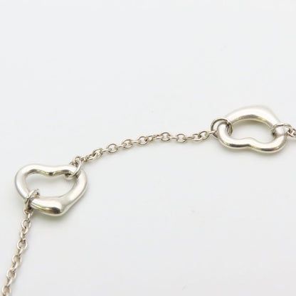 Tiffany & Co Bracelet Open Heart Silver Elsa Peretti — view 4
