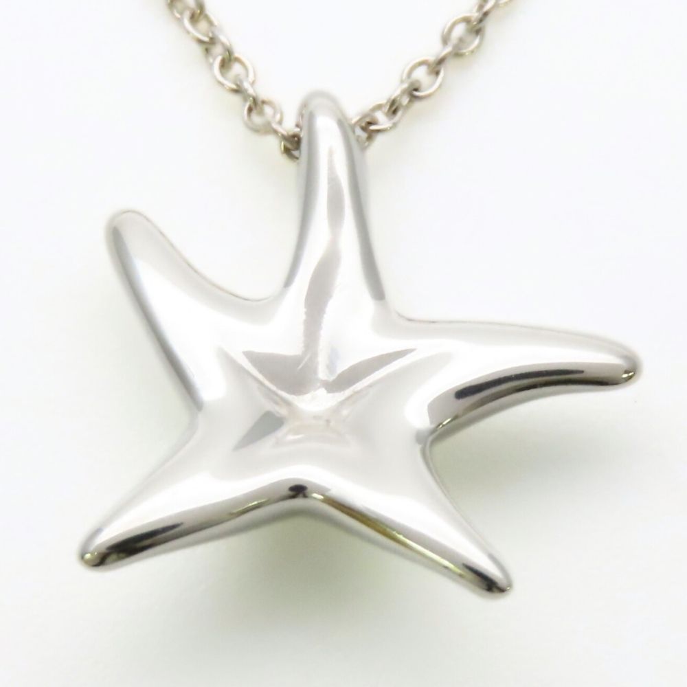 Tiffany & Co Necklace Star Fish Silver Elsa Peretti — view 3