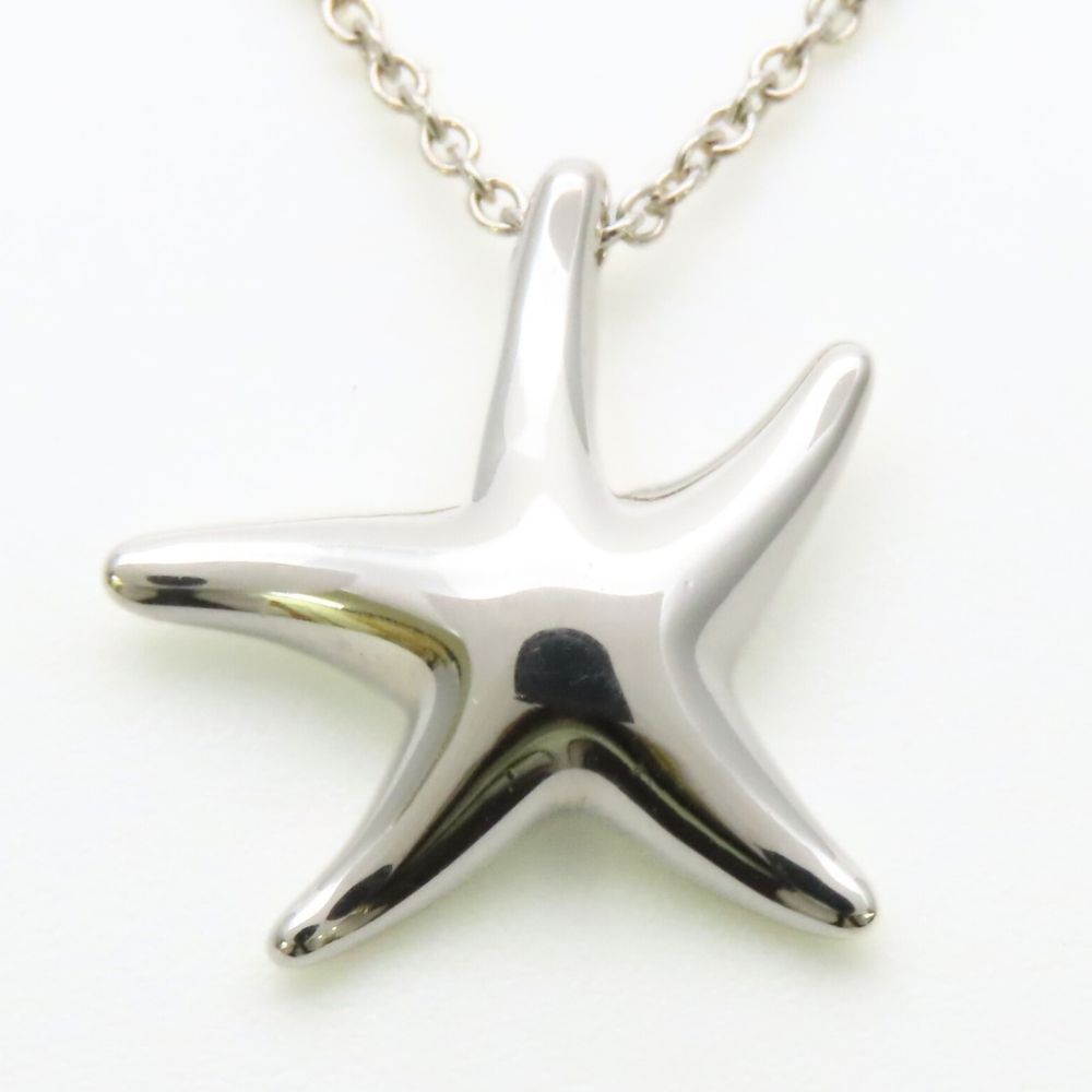 Tiffany & Co Necklace Star Fish Silver Elsa Peretti — view 2