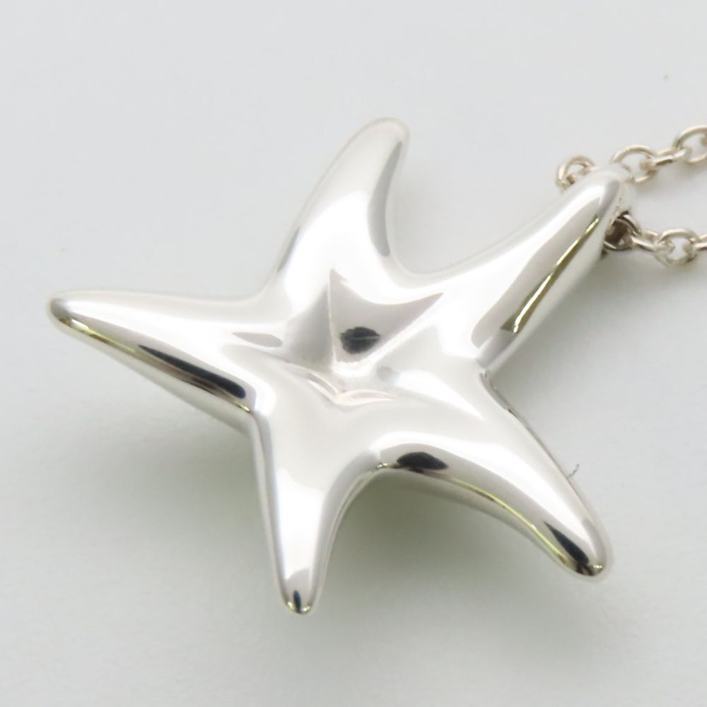 Tiffany & Co Necklace Star Fish Silver Elsa Peretti — view 5