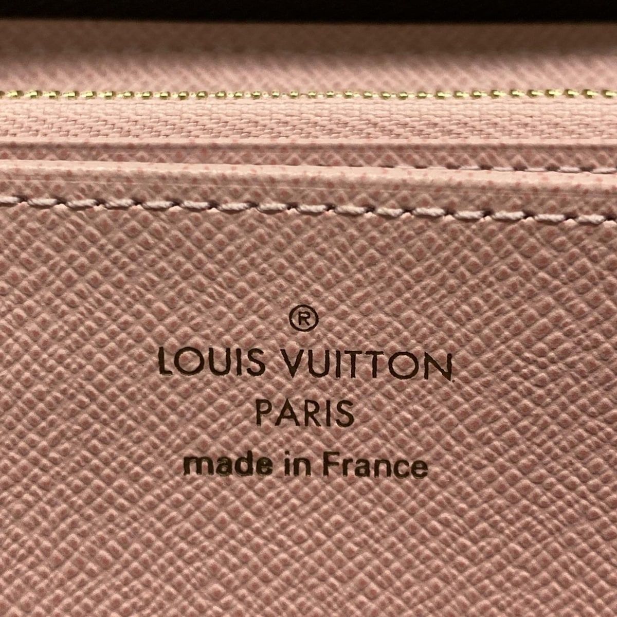 Louis Vuitton Wallet Monogram Zippy Rose Ballerine Leather — view 5