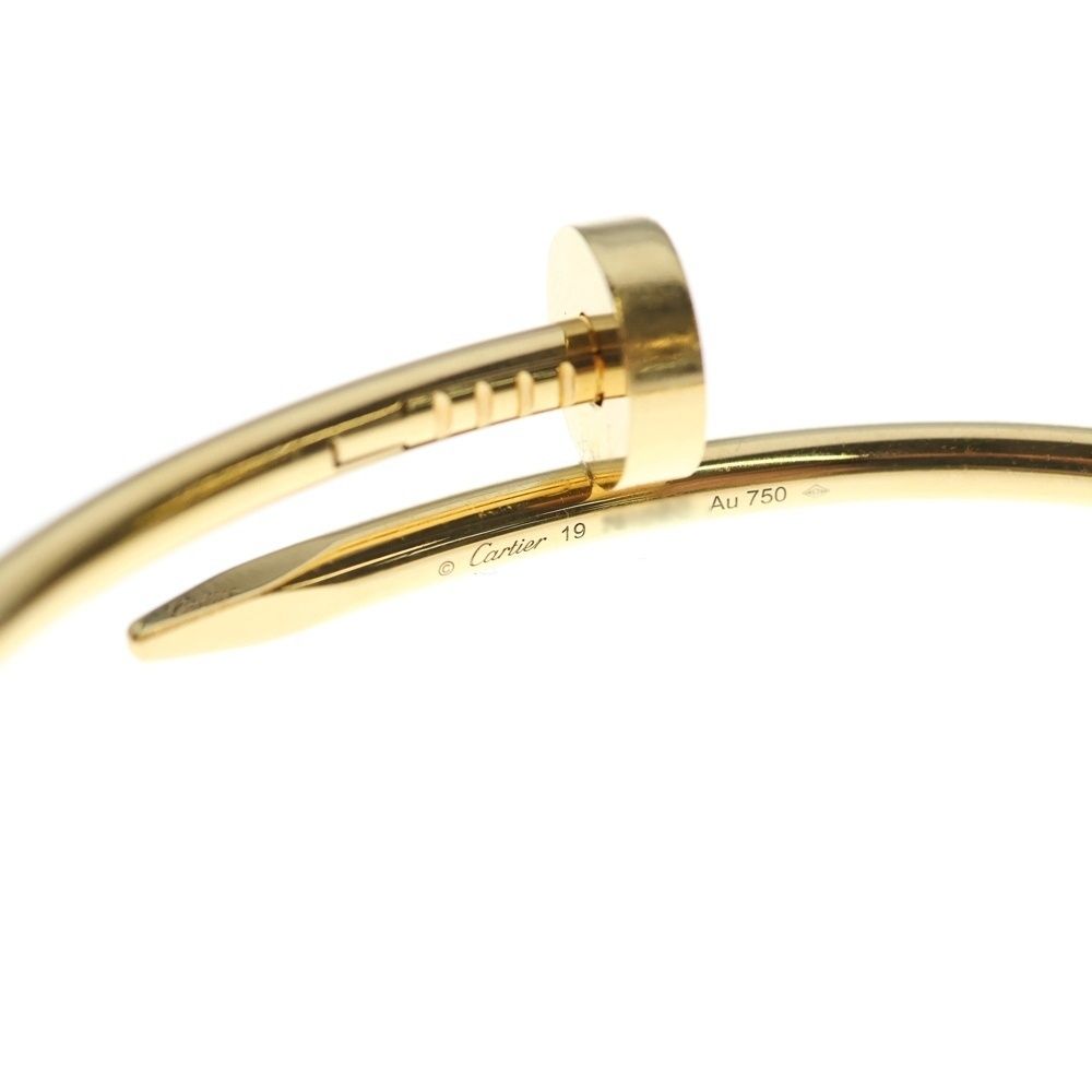 Cartier Juste Un Clou Bracelet Classic Bangle 18K YG Yellow Gold — view 5