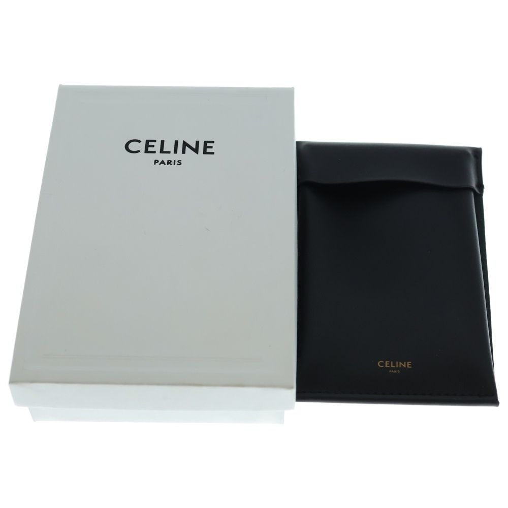 Celine Triomphe Rhinestone Necklace Silver — view 6