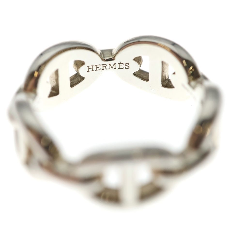 Hermes Chaine D'ancre Ring Silver — view 6