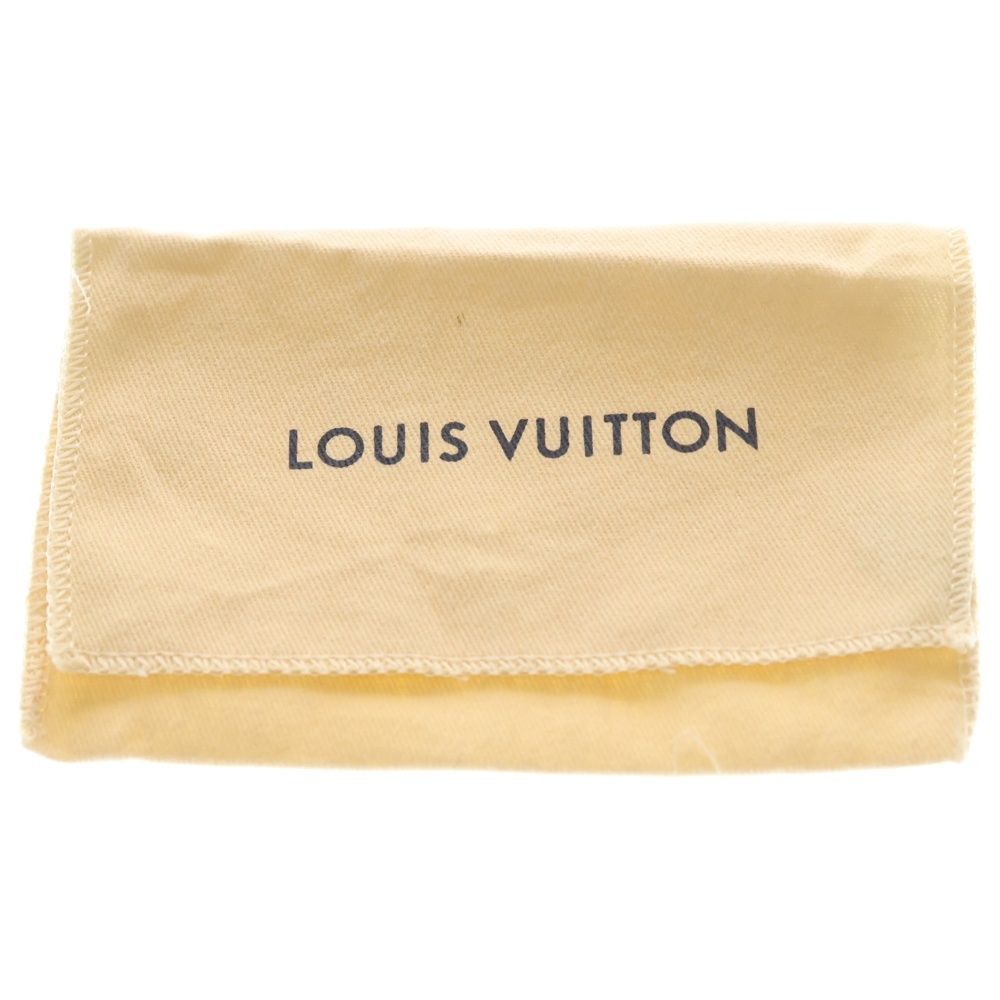 Louis Vuitton Portefeuille Lock Mini Compact Wallet Trifold Coin Case — view 6
