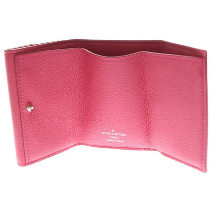 Louis Vuitton Portefeuille Lock Mini Compact Wallet Trifold Coin Case — view 4
