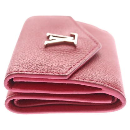 Louis Vuitton Portefeuille Lock Mini Compact Wallet Trifold Coin Case — view 3