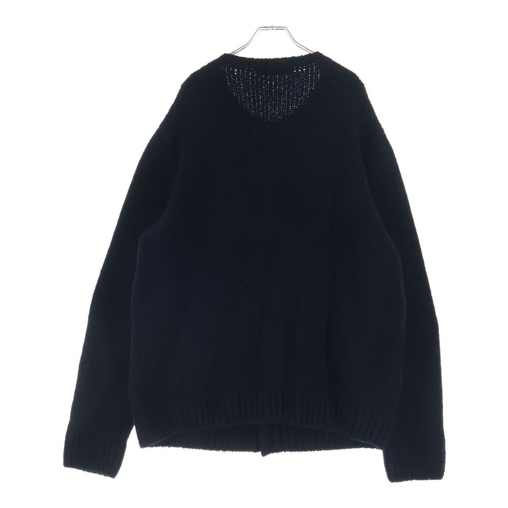 Louis Vuitton Chunky Intarsia Cardigan Qnc Black — view 2