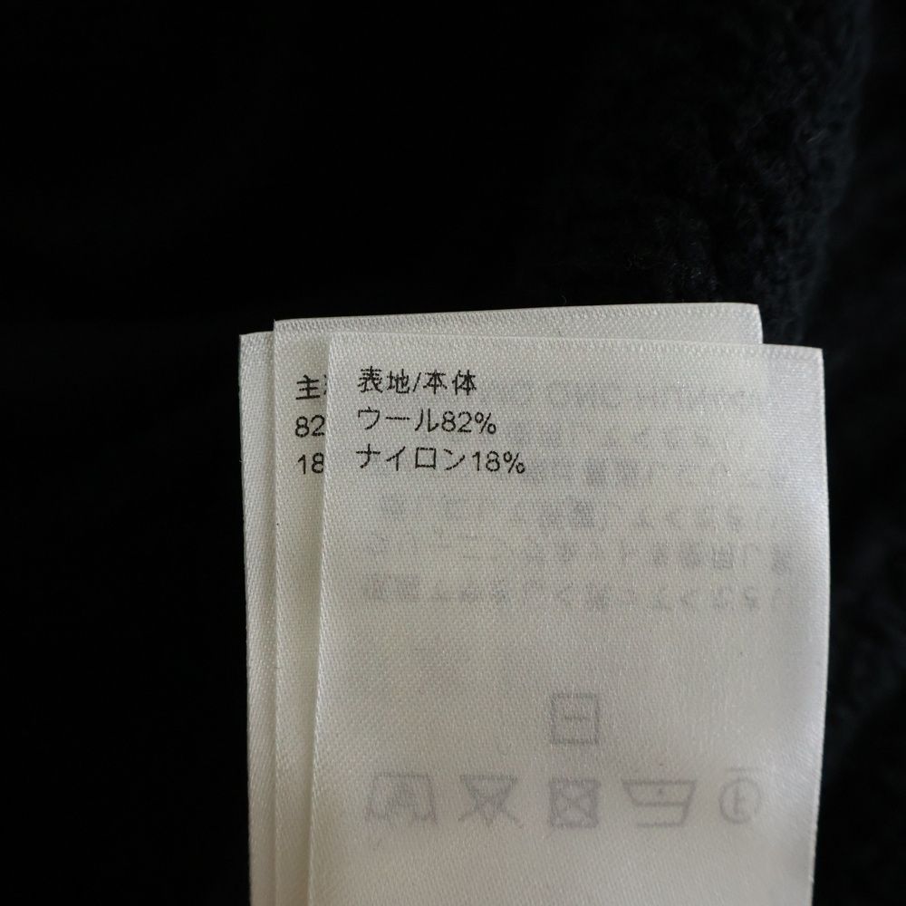 Louis Vuitton Chunky Intarsia Cardigan Qnc Black — view 7