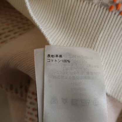 Louis Vuitton Damier Cotton Sweatshirt Trainer Orange White Sneaker — view 7