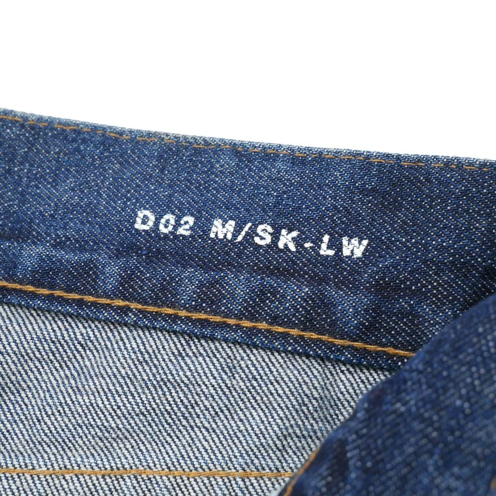 Saint Laurent Paris Denim Pants 29 Repaired Cut Off Indigo — view 6