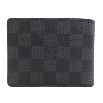 Louis Vuitton Portefeuille Multiple Bifold Wallet Damier Graphite Gray — view 2