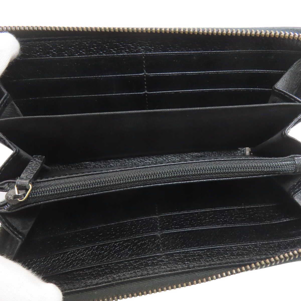Gucci Double GG Marmont Wallet Leather — view 4