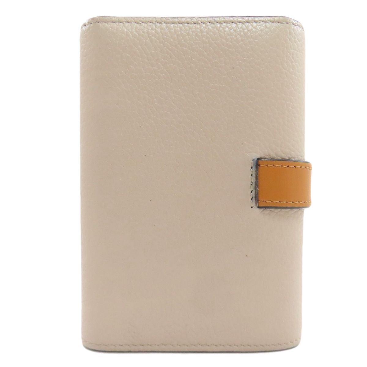 Loewe Vertical Wallet Small Bifold Light Oats X Honey Beige — view 2