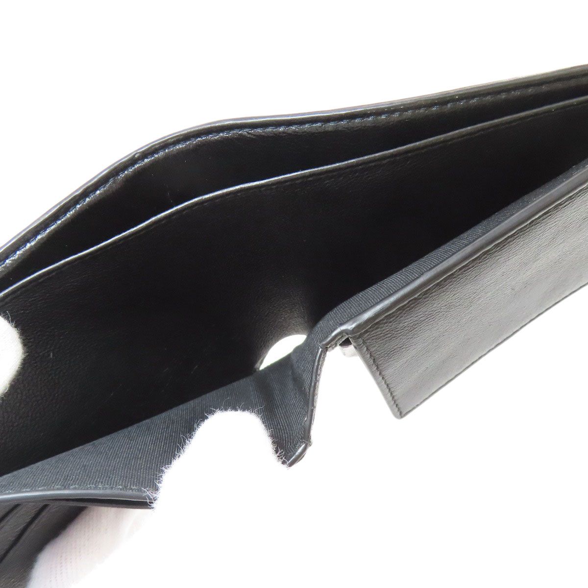 Balenciaga Logo Bifold Wallet Leather — view 5