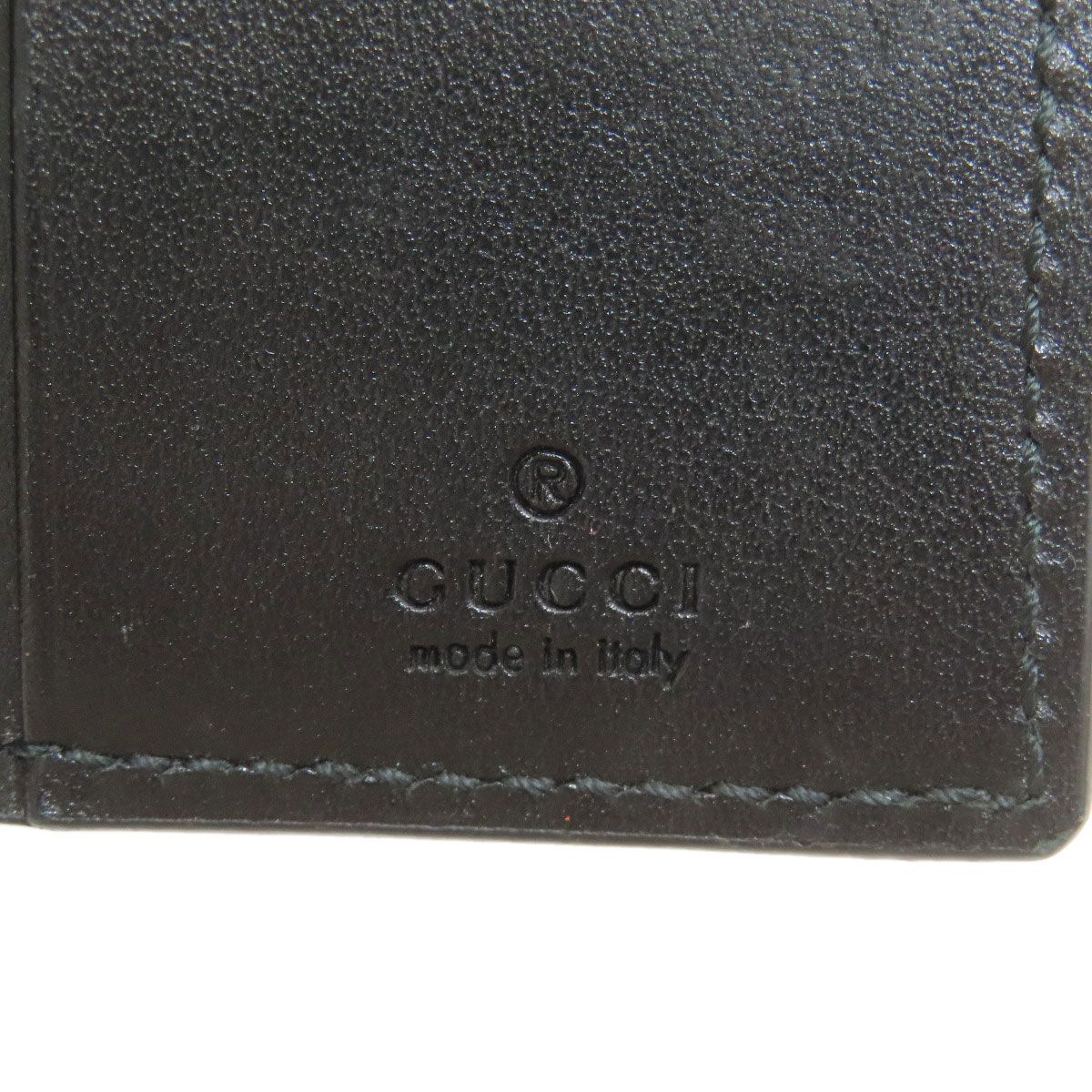 Gucci GG Embossed Key Case Leather Holder — view 6