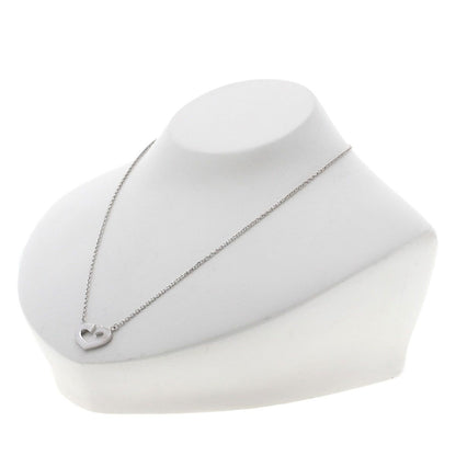 Cartier C Heart Necklace 18K White Gold — view 4
