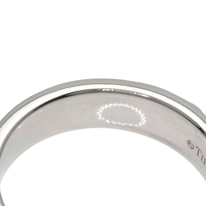 Tiffany & Co Ttwo Narrow Pave Diamond Ring 18K White Gold — view 8