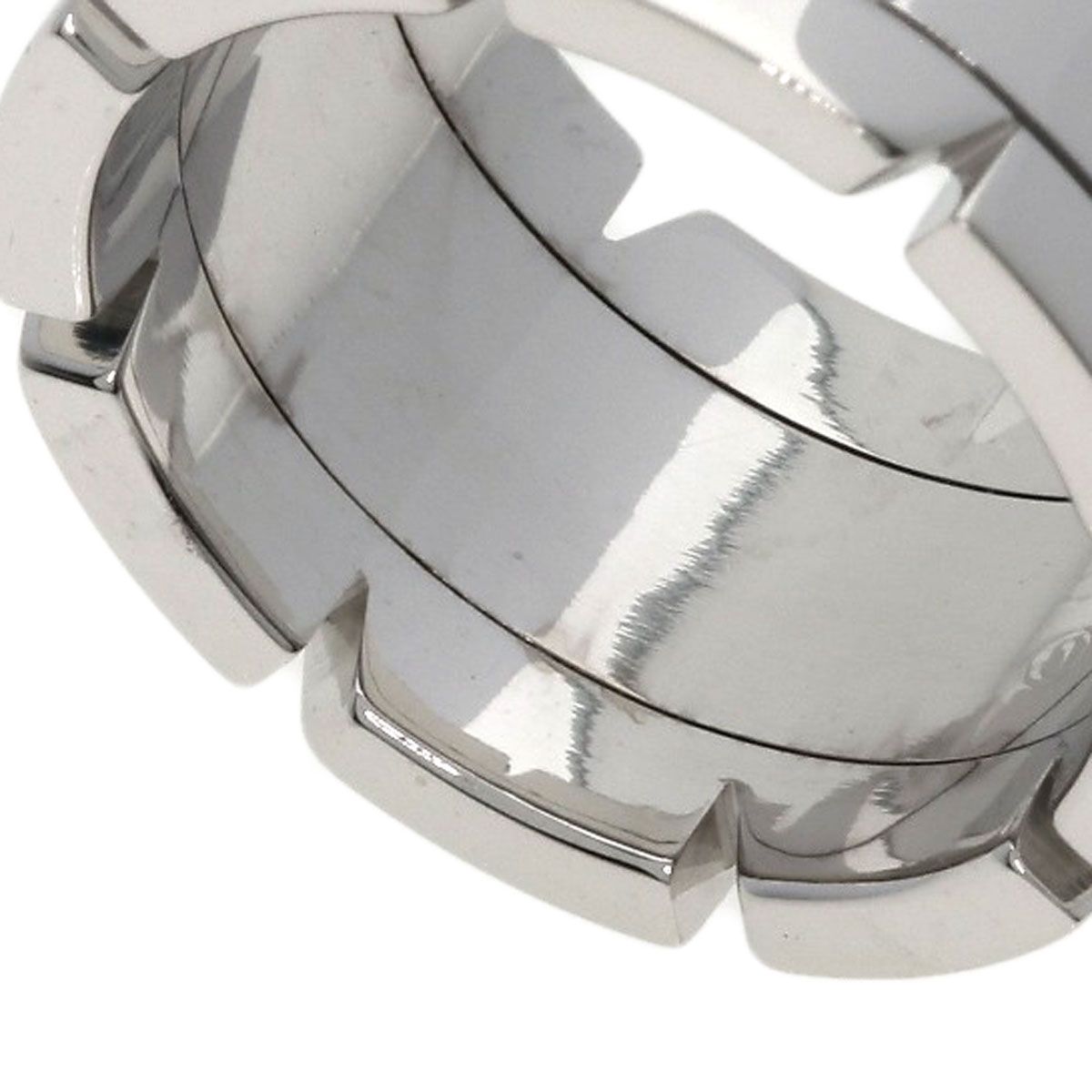 Cartier Tank Francaise LM Diamond 48 Ring 18K White Gold — view 8