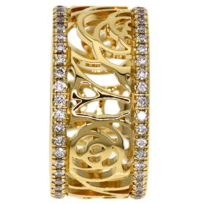 Chanel Camellia Diamond 46 Ring 18K Yellow Gold — view 4