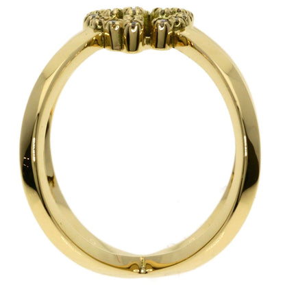 Gucci GG Running Diamond Ring 18K Yellow Gold — view 4